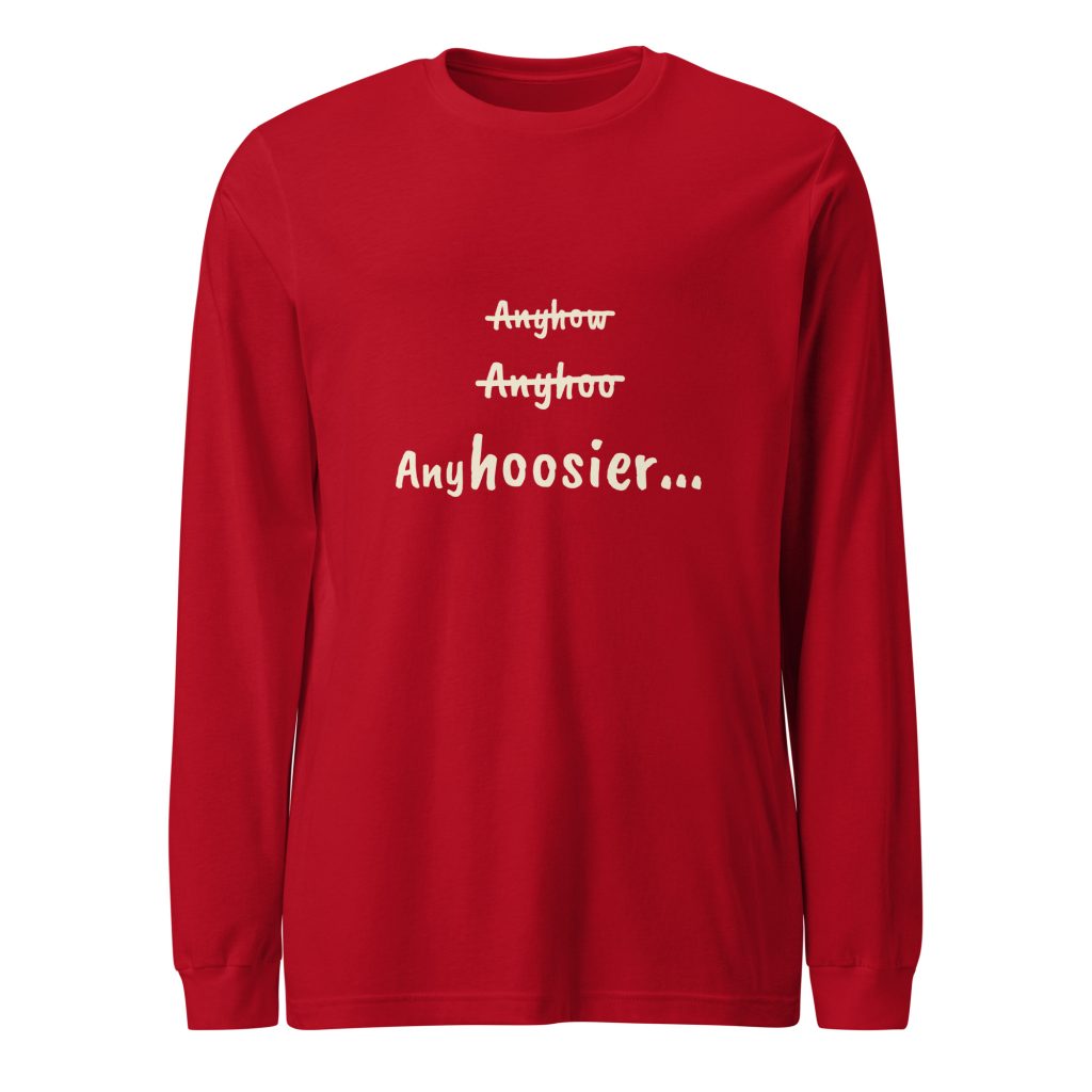 Anyhoosier... Evolution Long Sleeve Tee