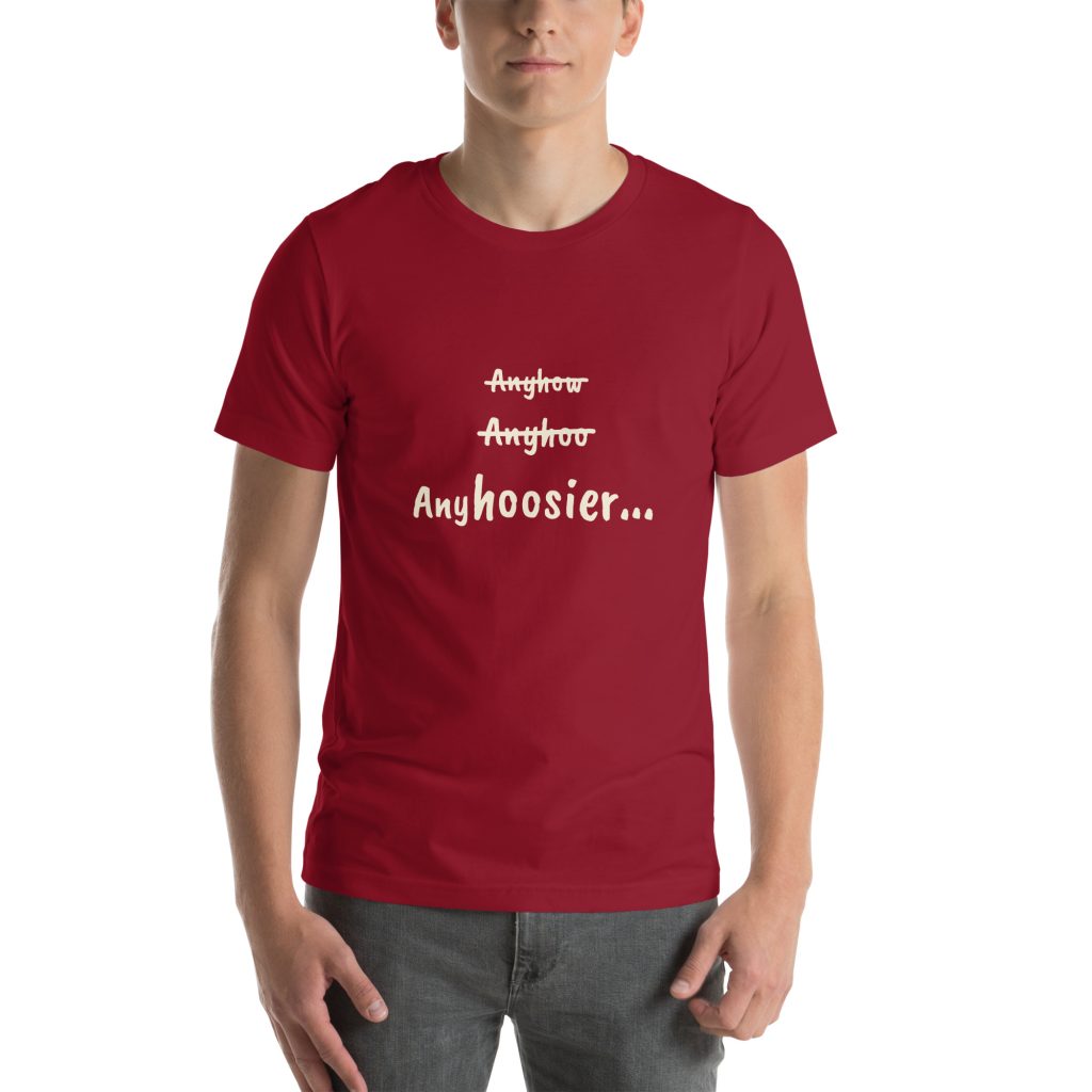 Anyhoosier... Evolution Tee